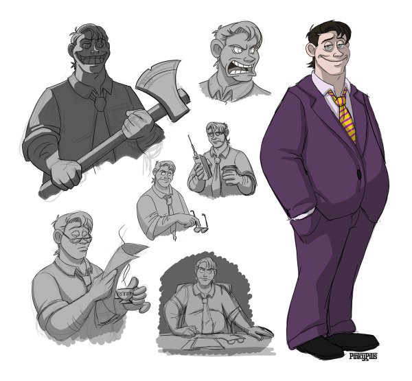 Дэйв Миллер Уильям Афтон ФНАФ