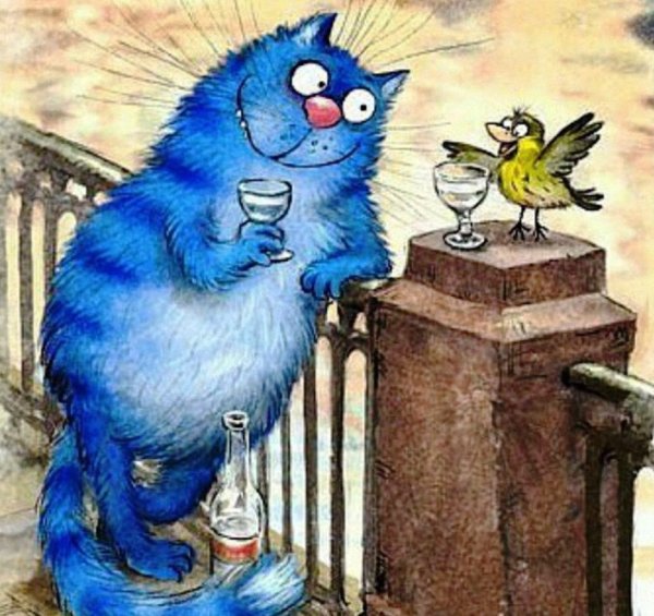 Картины Ирины Зенюк коты