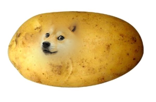 Собачка картошка