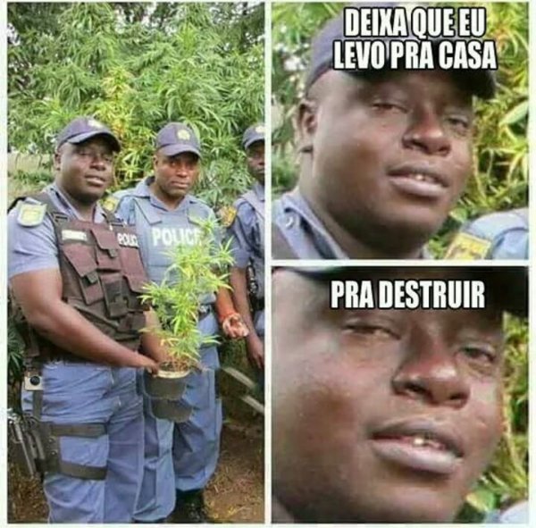 Негр полицейский