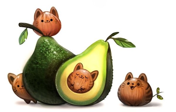 Овощи в виде животных