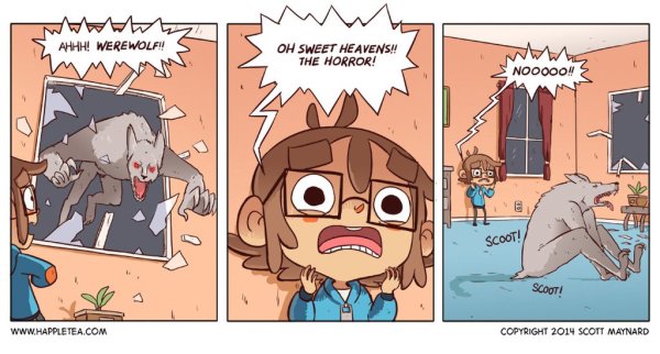 Оборотень прикол