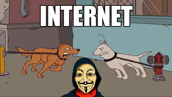 Мем про лающих собак