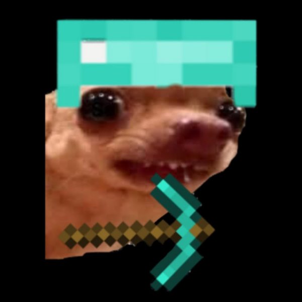 Собака в МАЙНКРАФТЕ Мем