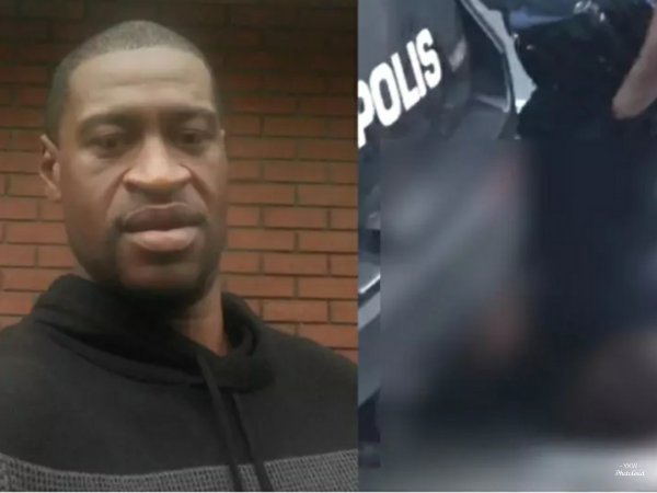 Афроамериканец Джордж Флойд