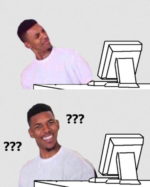 Нег со знаками вопроса