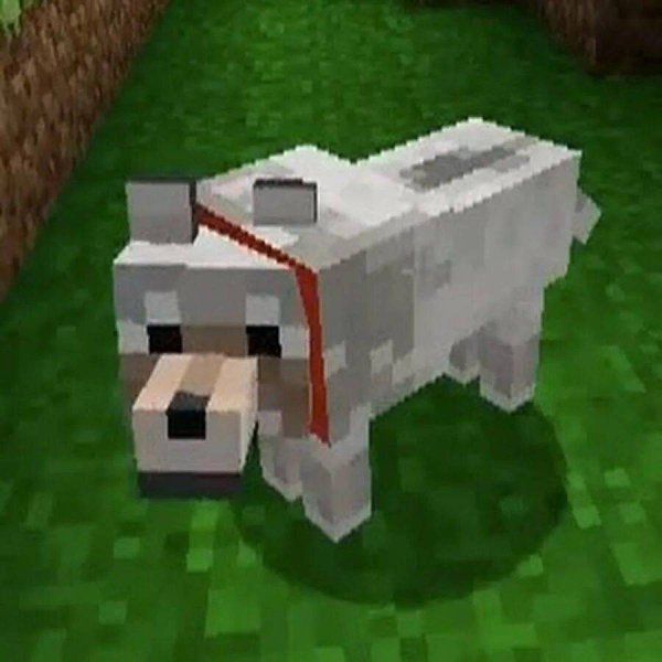 Пёс в МАЙНКРАФТЕ