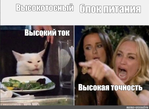 Мем две женщины орут на кота