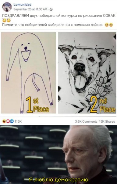 Конкурс рисунков собак Мем