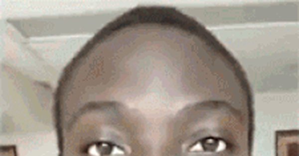 Глаза негра в темноте