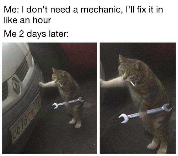 Автомеханик Мем