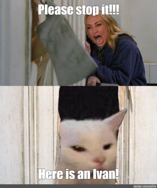 Мем с женщиной и котом