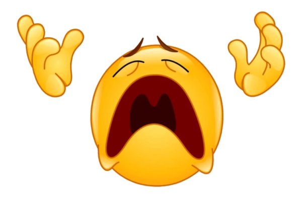 Смайлик превращается в пепел