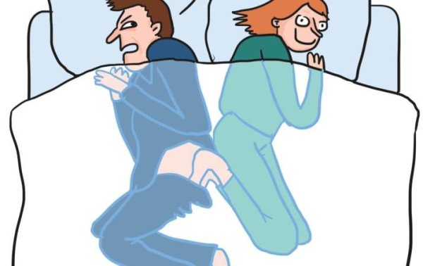 Мем человек под одеялом