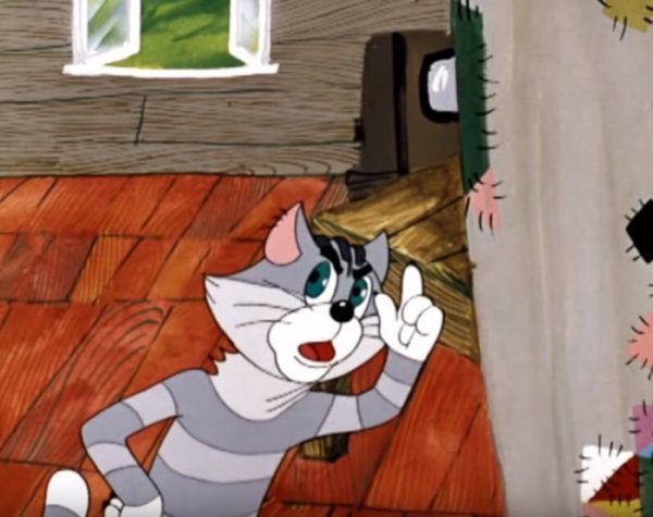 Кот Матроскин из Простоквашино