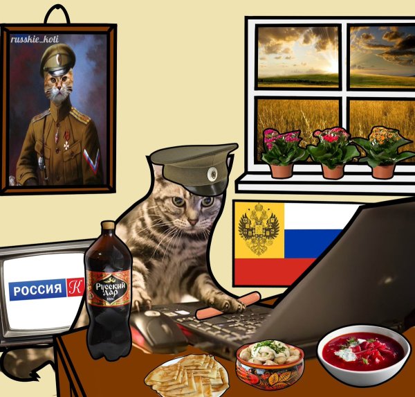 Шлёпа русский кот