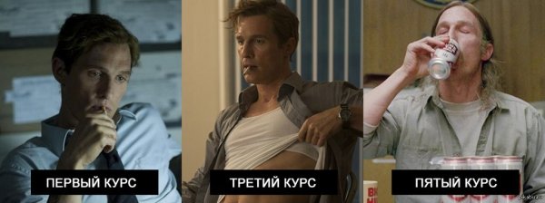 Мэттью Макконахи с сигаретой