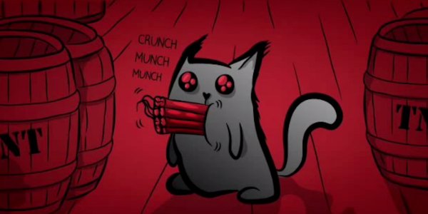 Взрывные котята котенок