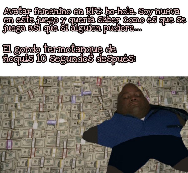 Негр на куче денег