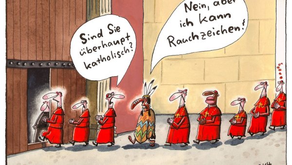 Карикатуры на католиков