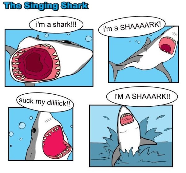 Шутки про акул