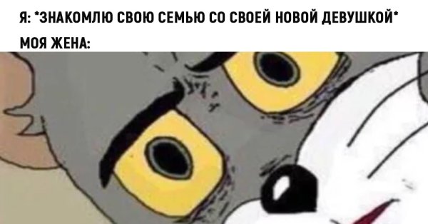 Удивлённый том Мем