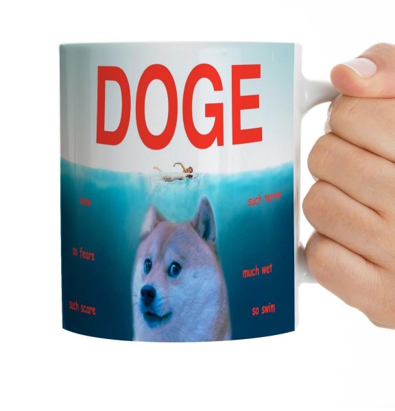 Кружка мемы собака