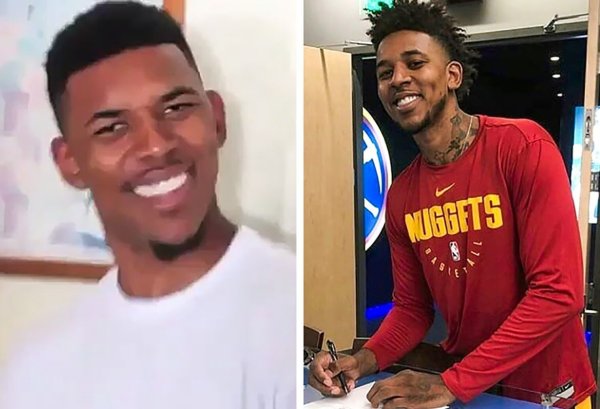 Черный парень удивляется