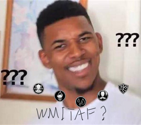 Афроамериканец с вопросом