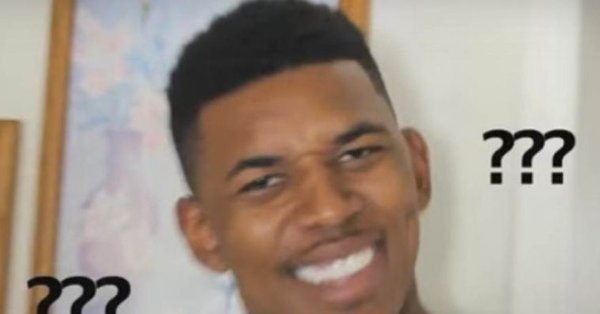 Негр в недоумении