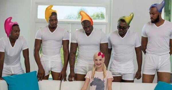 Ева Элфи и 5 негров