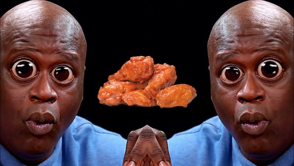 Негр удивление