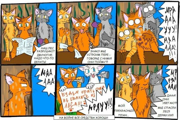 Коты Воители Стань диким комикс