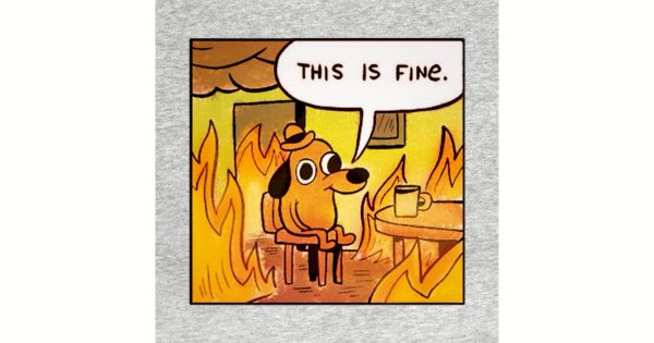 Собака в горящем доме