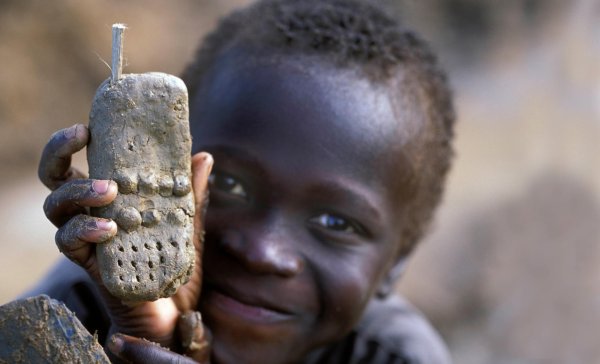 Смешные африканские дети