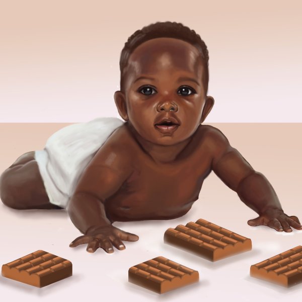 Шоколадный негр