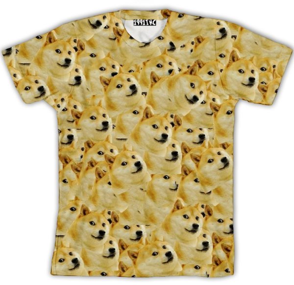 Мужская футболка 3d Doge XL