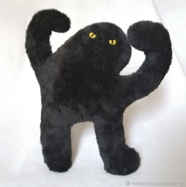 Советская мягкая игрушка кот