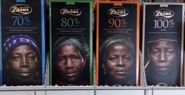 Шоколадки с афроамериканцами