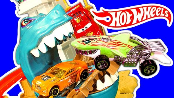 Машинка хот Вилс крокодил управляемая