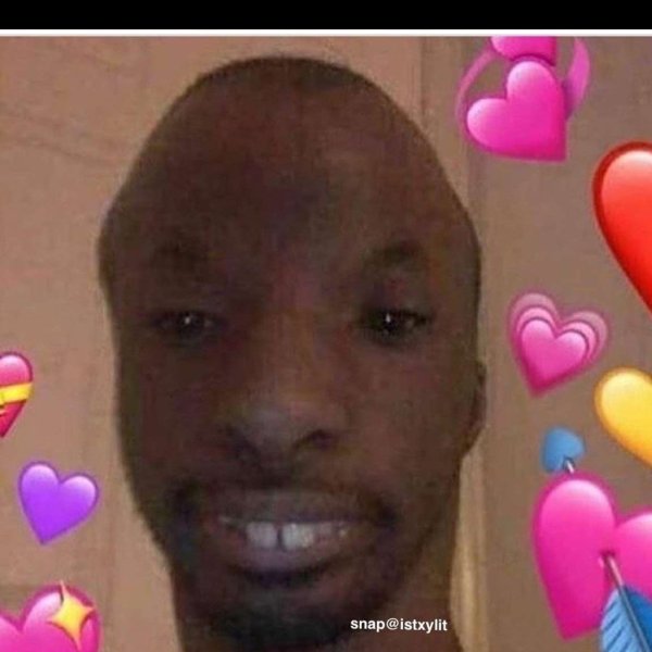 Негр с сердечком