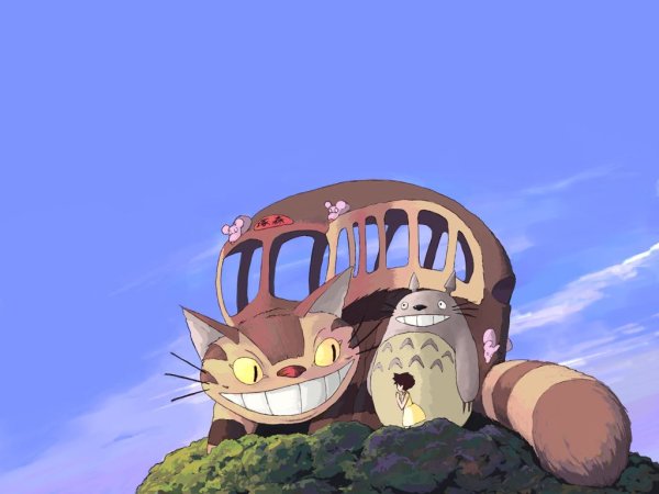 Кот автобус Хаяо Миядзаки