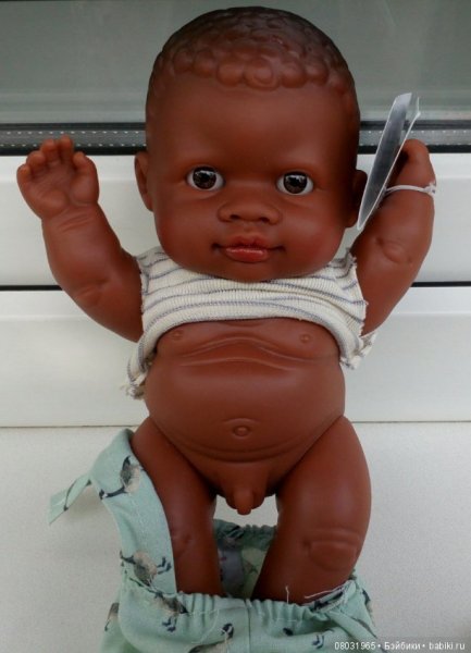 Негритянский пупс