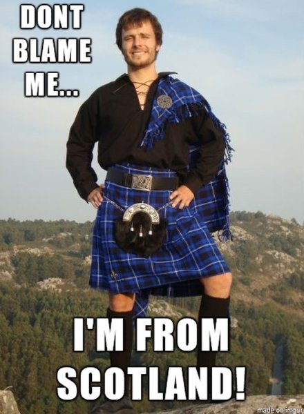 Шотландия Мем
