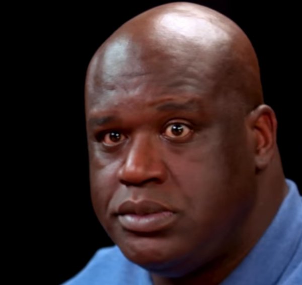 Удивленный негр