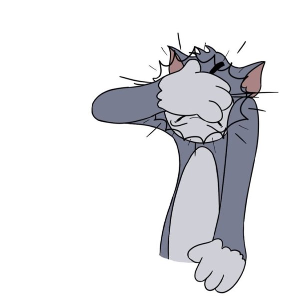 Котик фейспалм