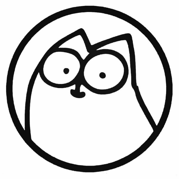 Наклейка - кот