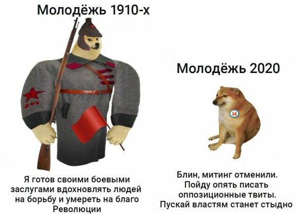 Сильная и слабая собака мемы