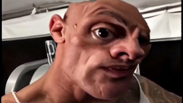 Дуэйн скала Джонсон бровь