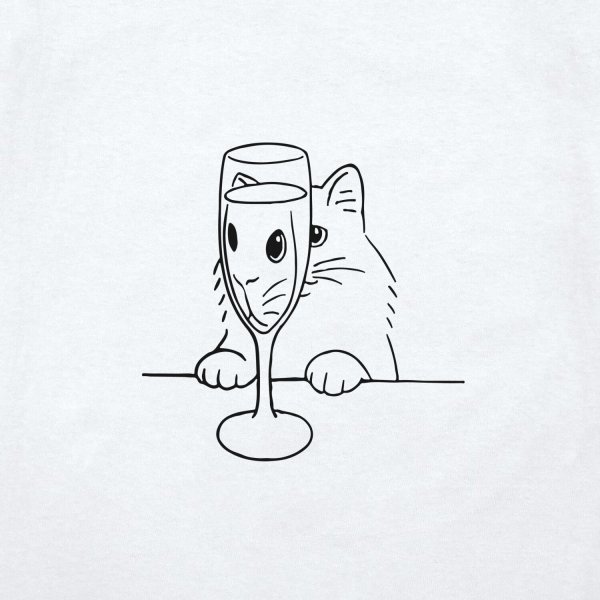 Кот в стакане Мем